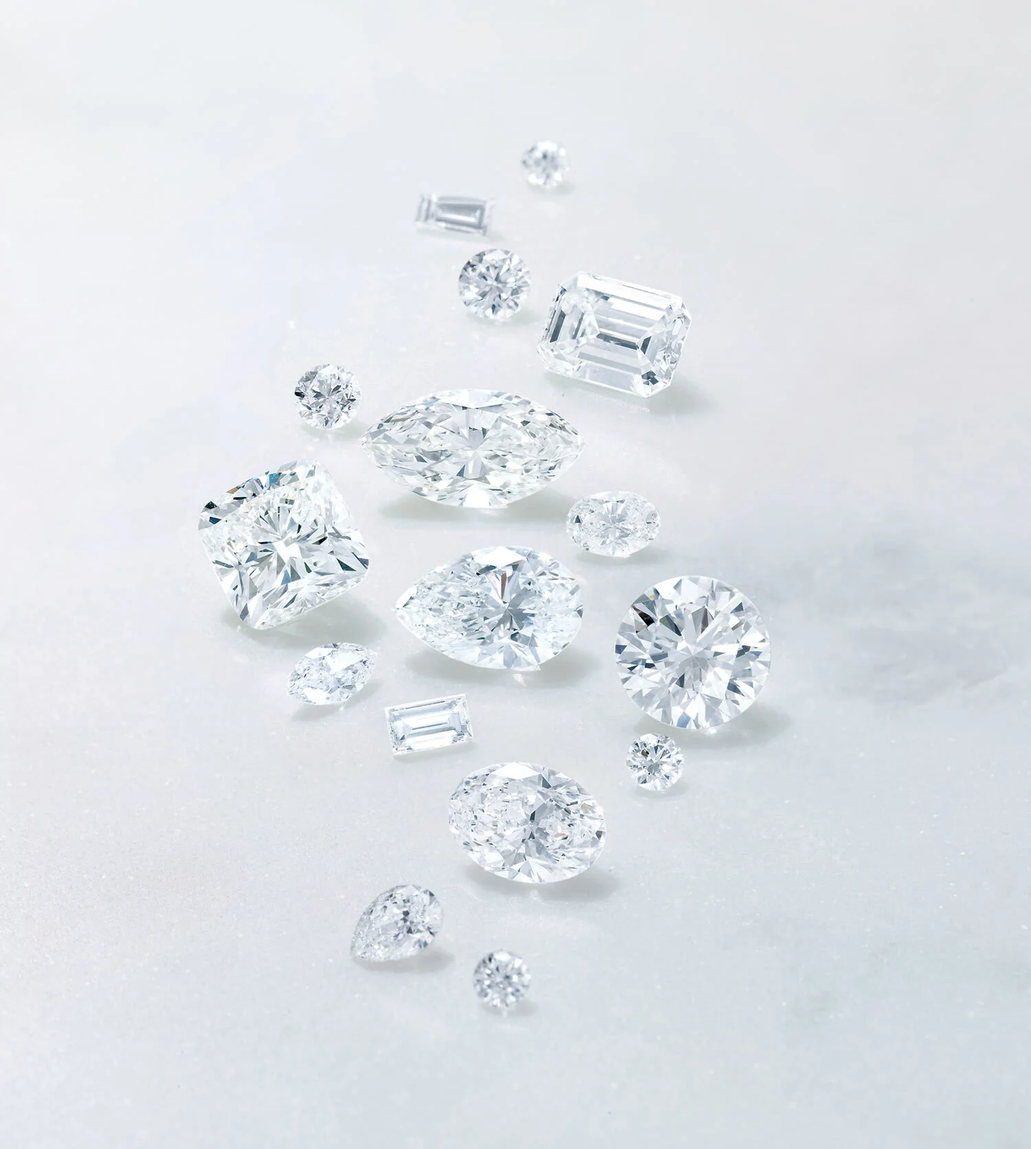 Selecting a Diamond at Mark Michael Diamond Designs