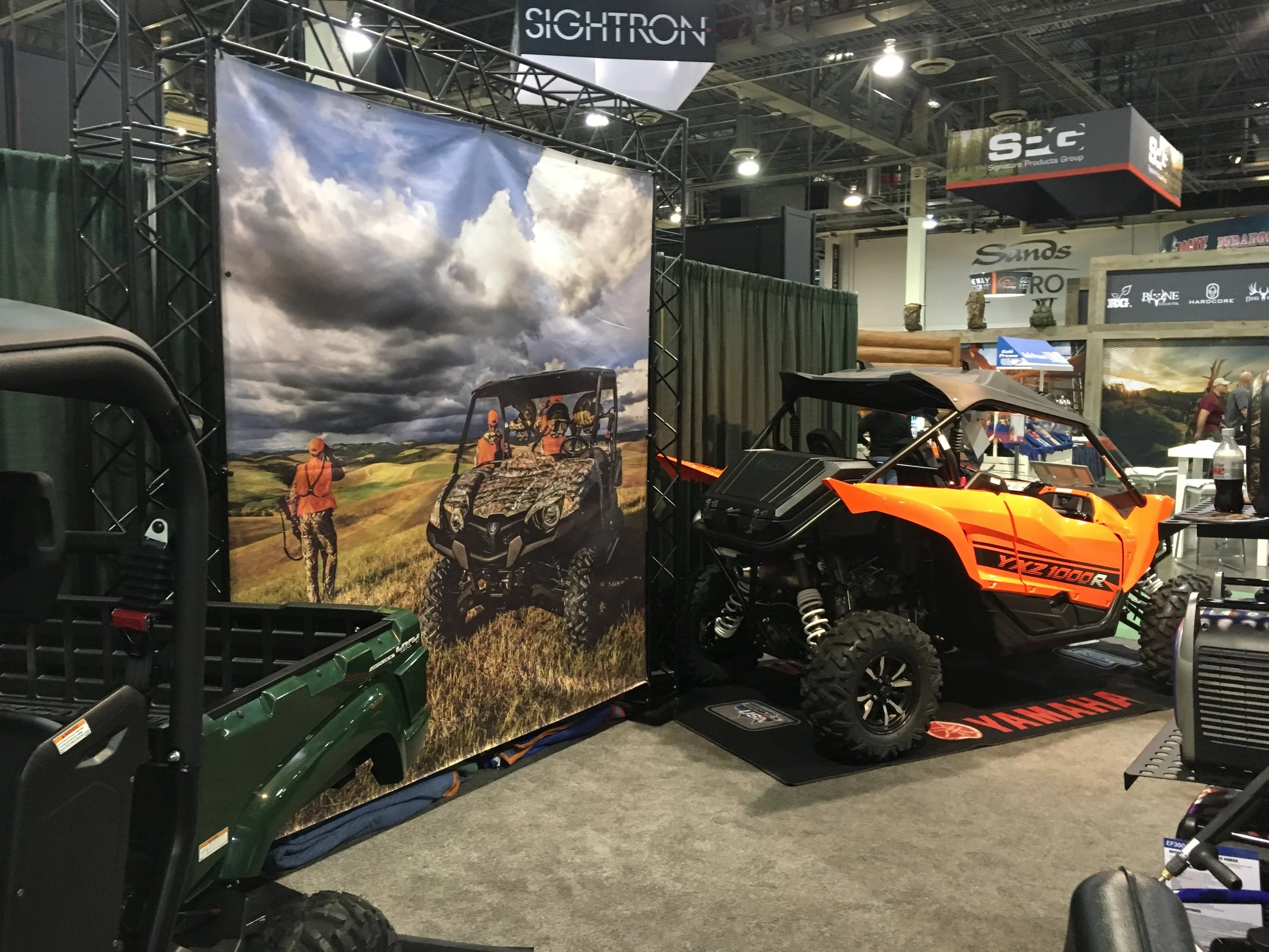 2015 Yamaha SHOT Show Booth