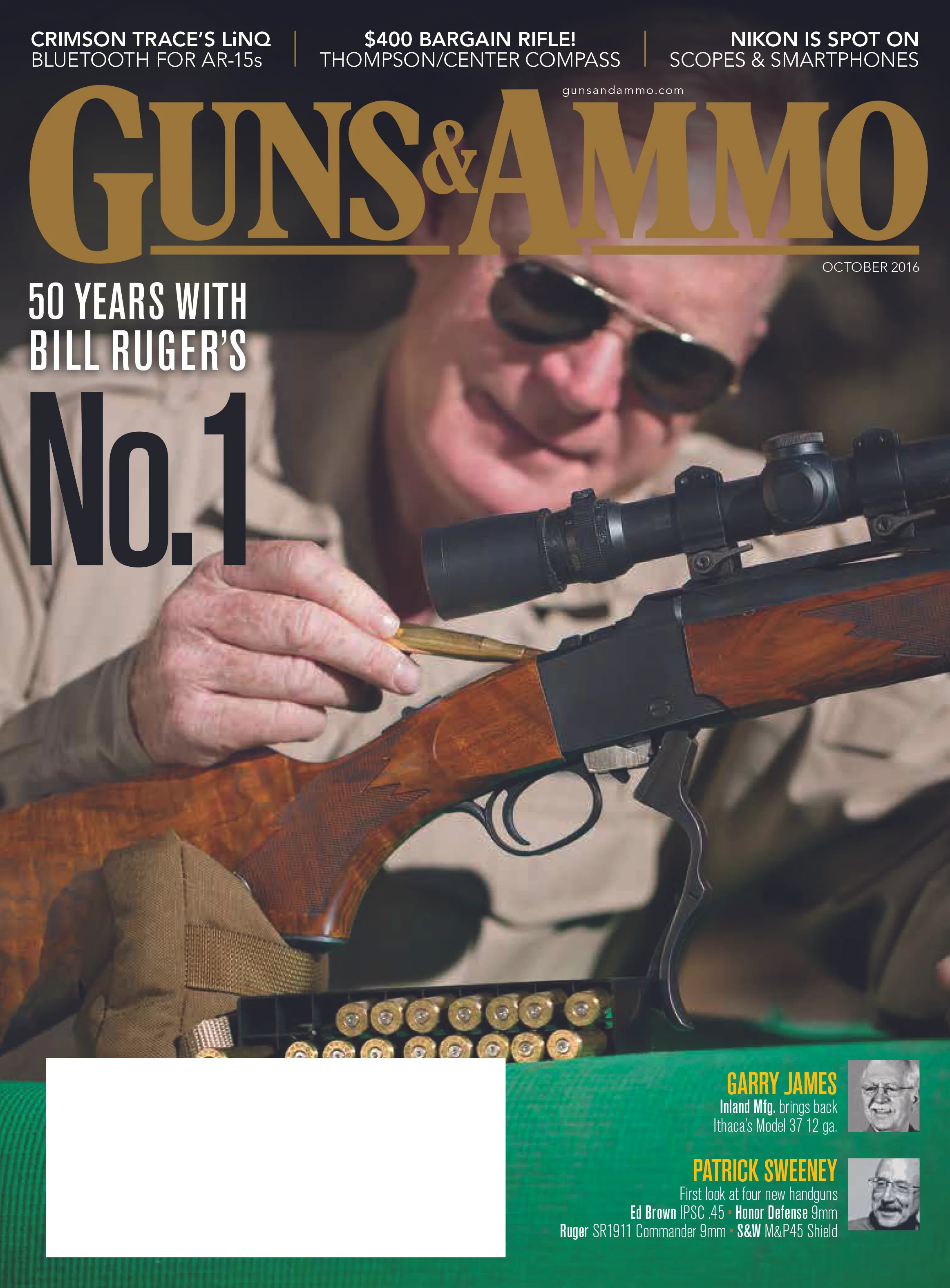 Guns & Ammo Magazine Cover October 2016