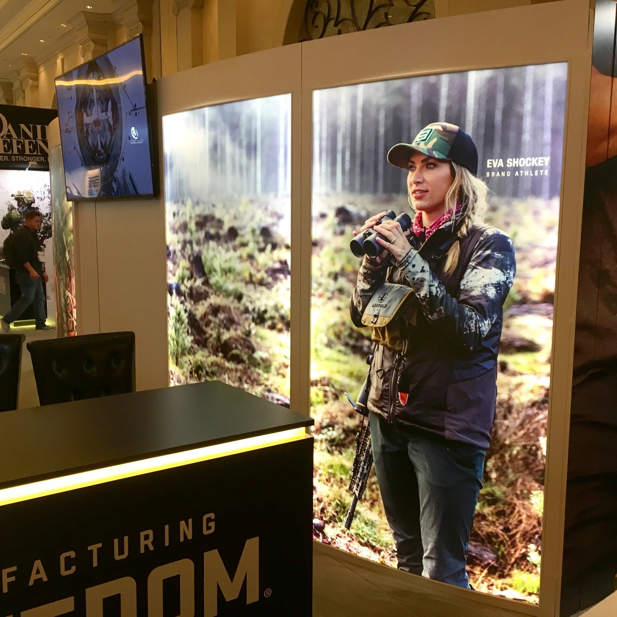 2018 Daniel Defense SHOT Show Booth Photography