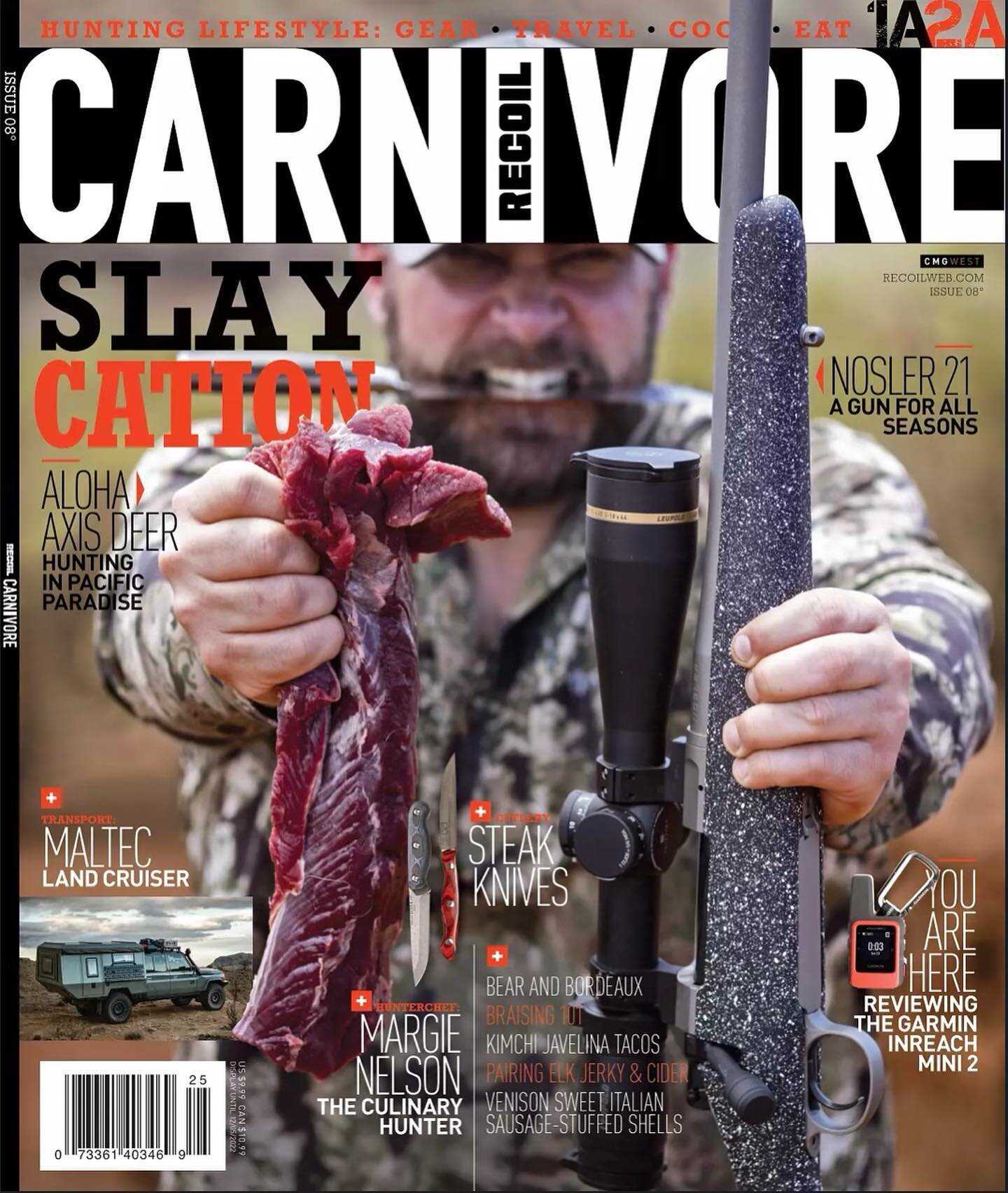 Thanks to @bearninjayogi for being the cover model for this issue of @carnivoremagazine as well as providing lots of entertainment throughout the hunt. 
Get your issue on newsstands now!