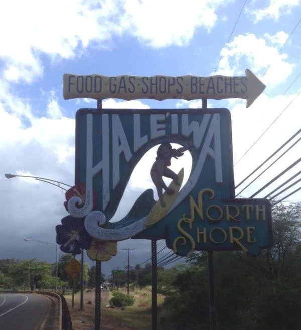 Old Haleiwa Town on the North Shore