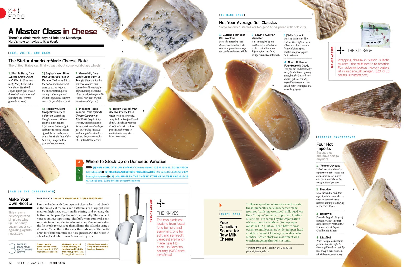 cheeses details