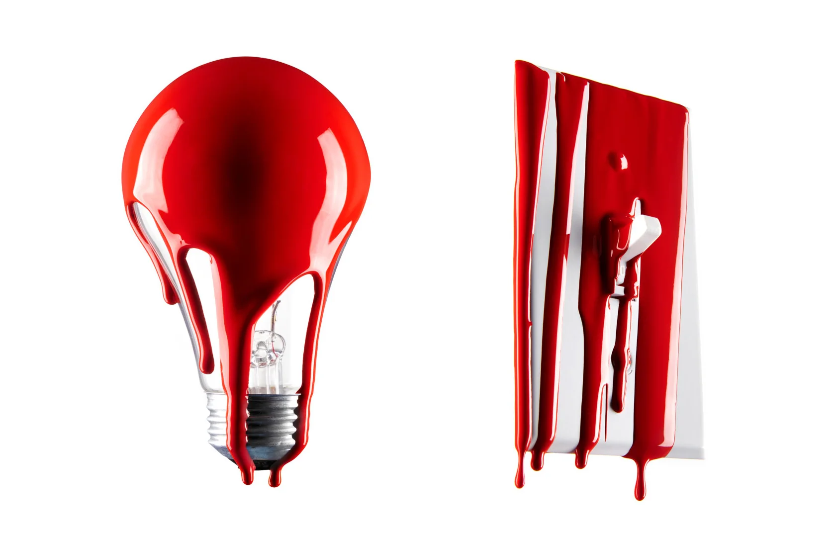 blood bulb light switch