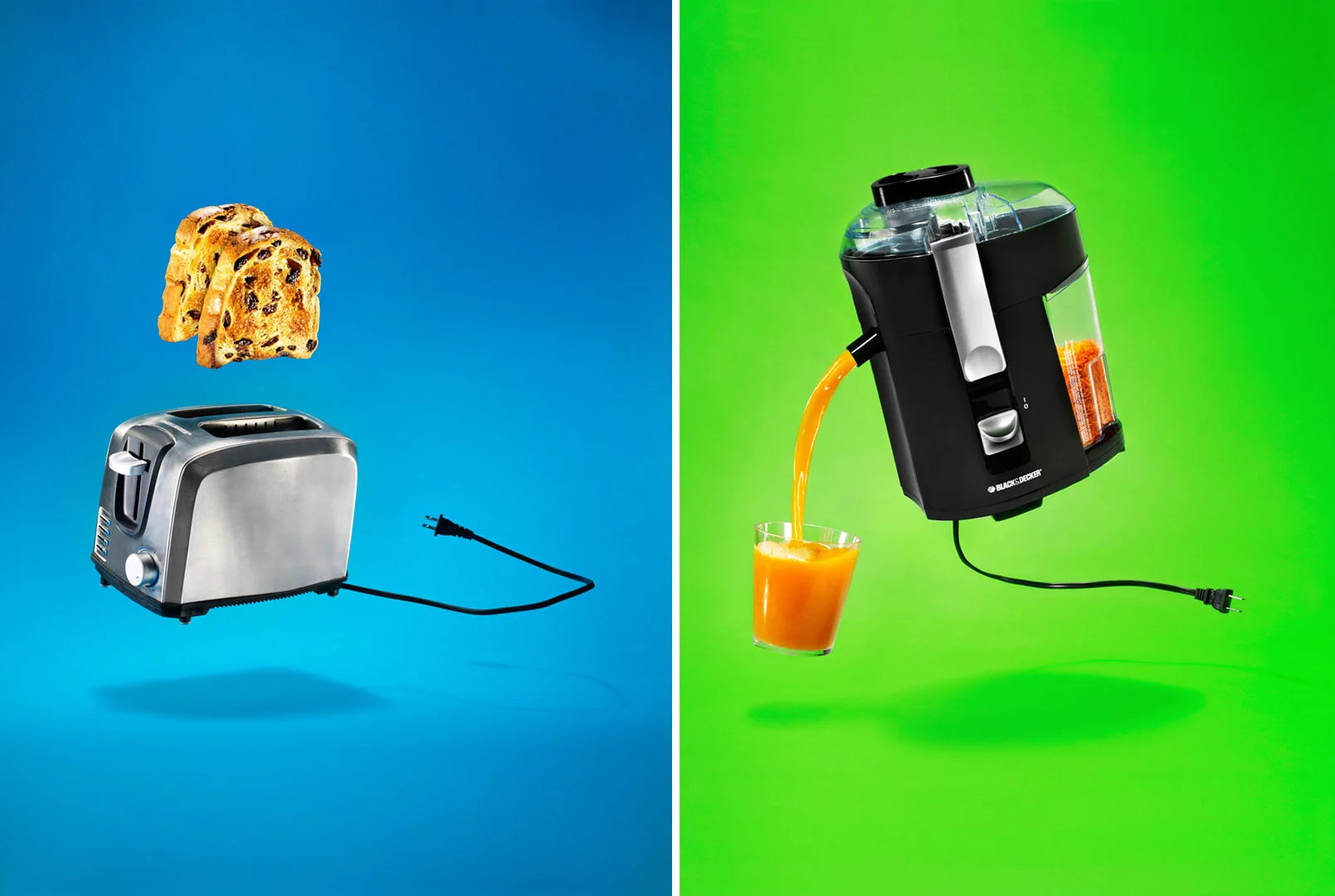 Black-Decker toaster juicer