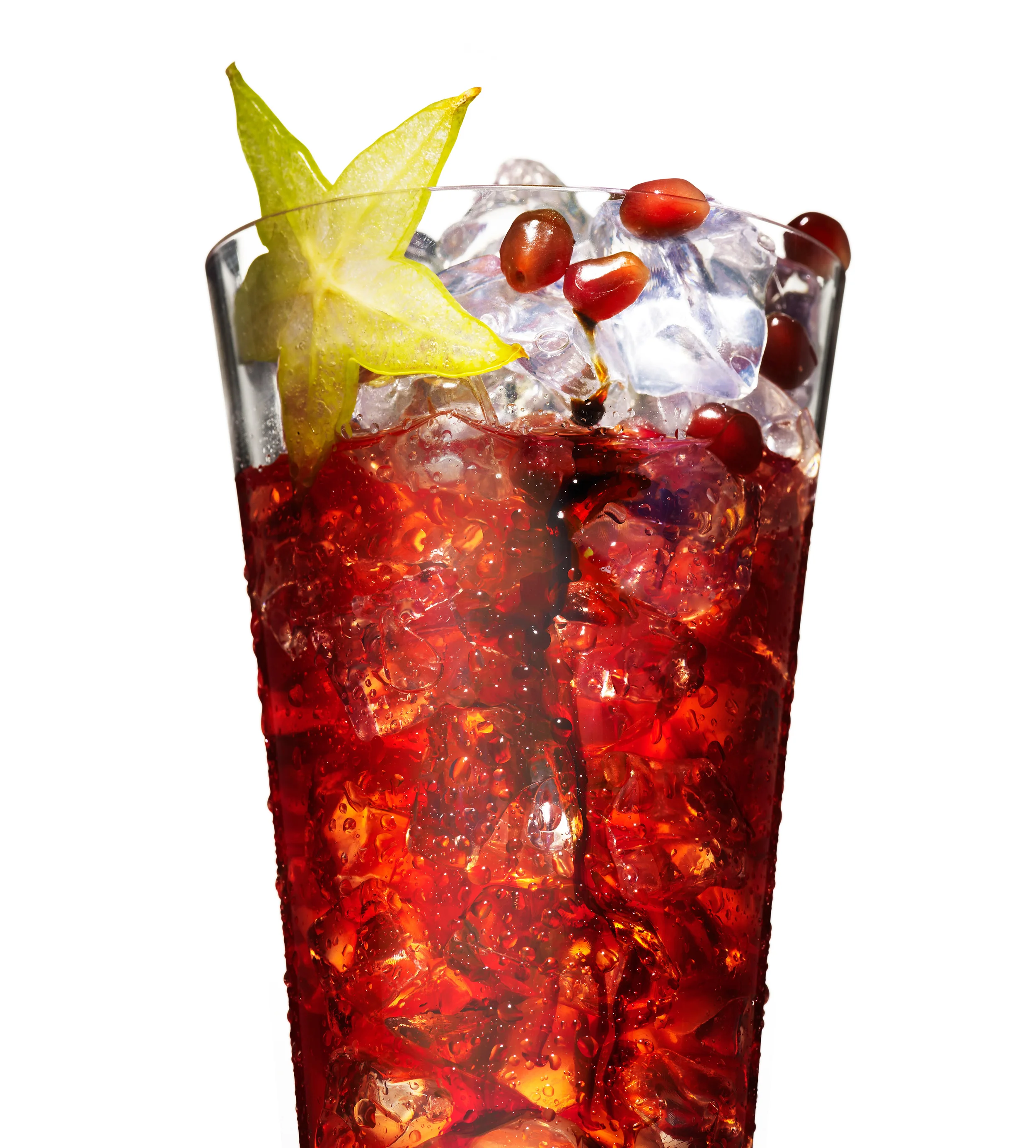 vodka pomegranate on ice