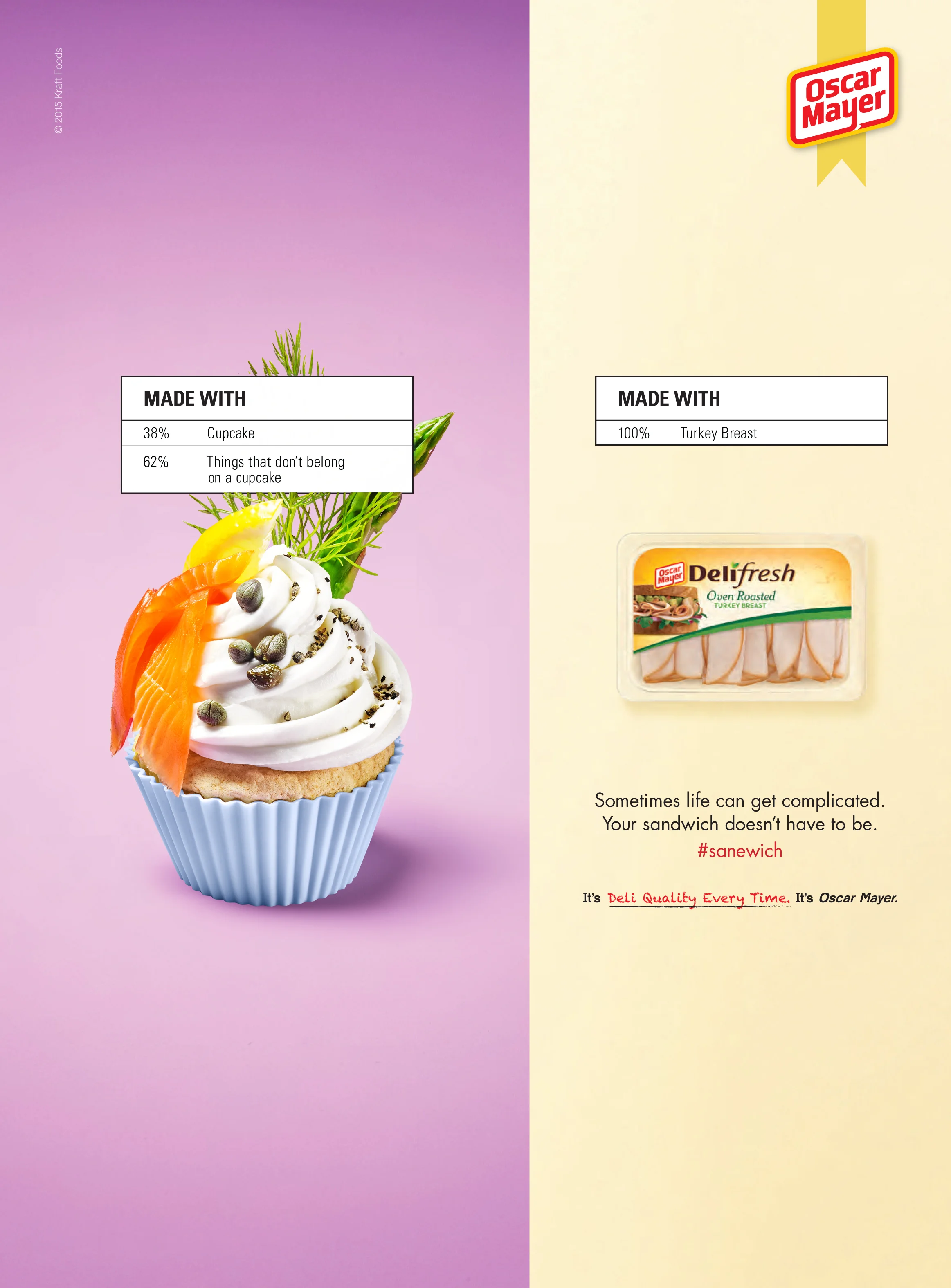 Oscar Mayer Cupcake