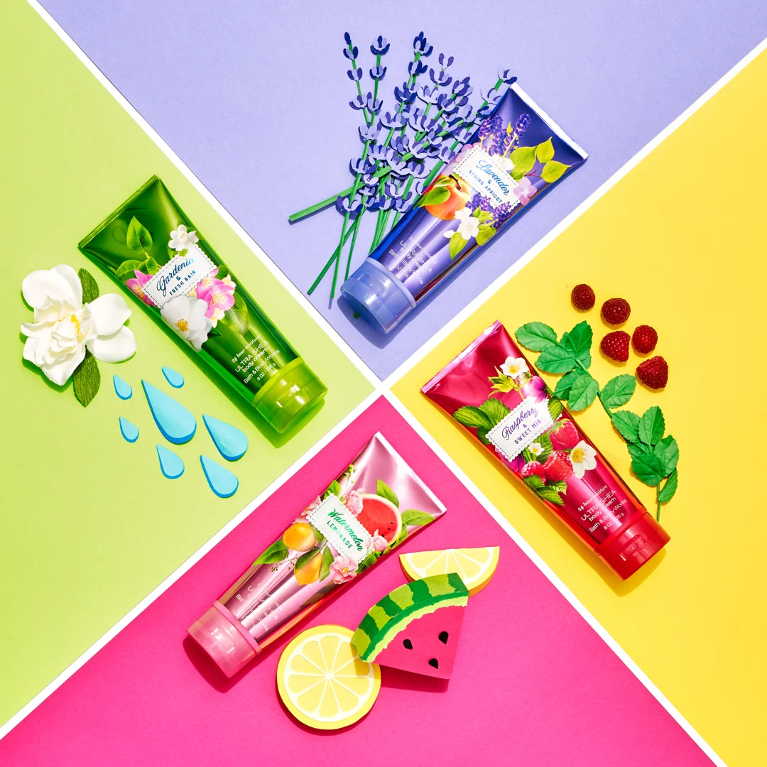gardenia lavender watermelon berry