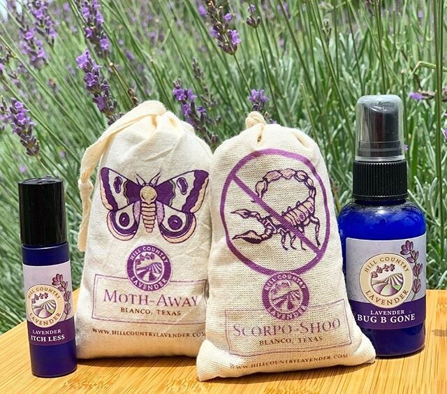 When the weather heats up, the bugs show up! Meet our starting lineup for the summer. Acting as a natural insect deterrent, lavender helps keep the bugs away while keeping you fresh and smelling good. ☀️🙌⁣⁣
⁣⁣
Shop at the farm store Wed-Sat or onlin