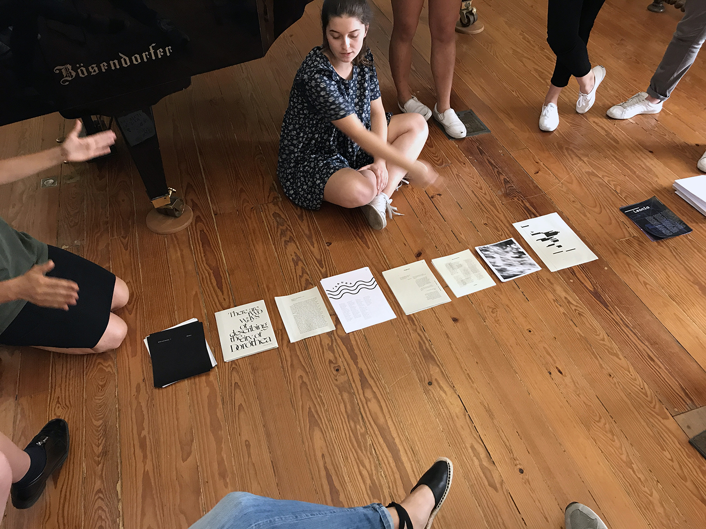 initial preview of the group’s pagination and sizes