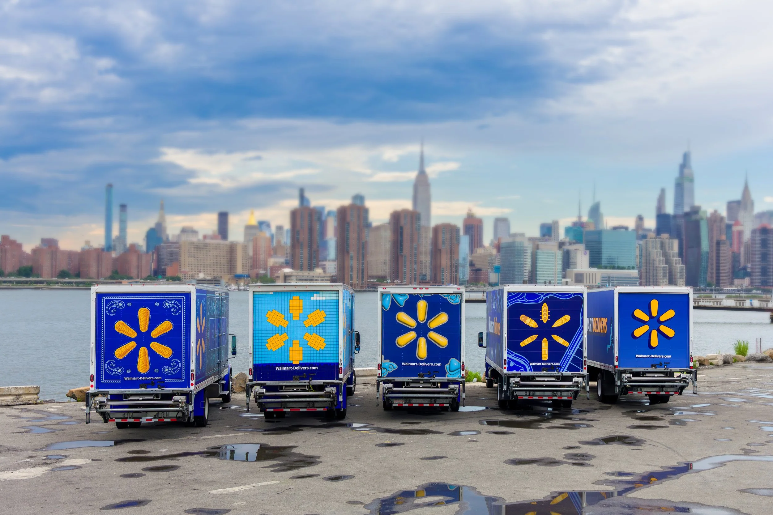  Walmart Delivers , as part of their&nbsp; “Who Knew?” &nbsp;reintroduction campaign, worked with our team to bring&nbsp; five&nbsp; themed Walmart delivery trucks to events across the country, each featuring photo moments, customizable gifting and 