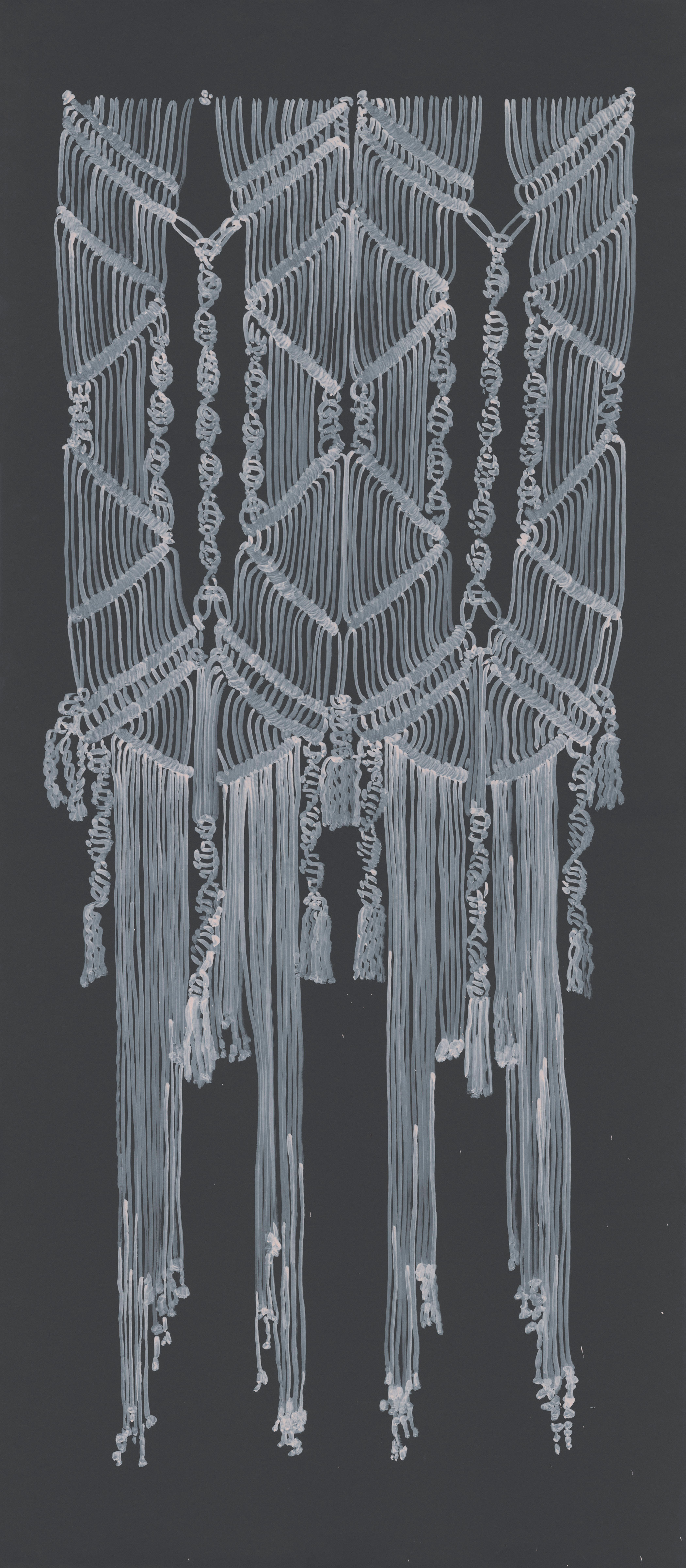 Macrame on Grey II*