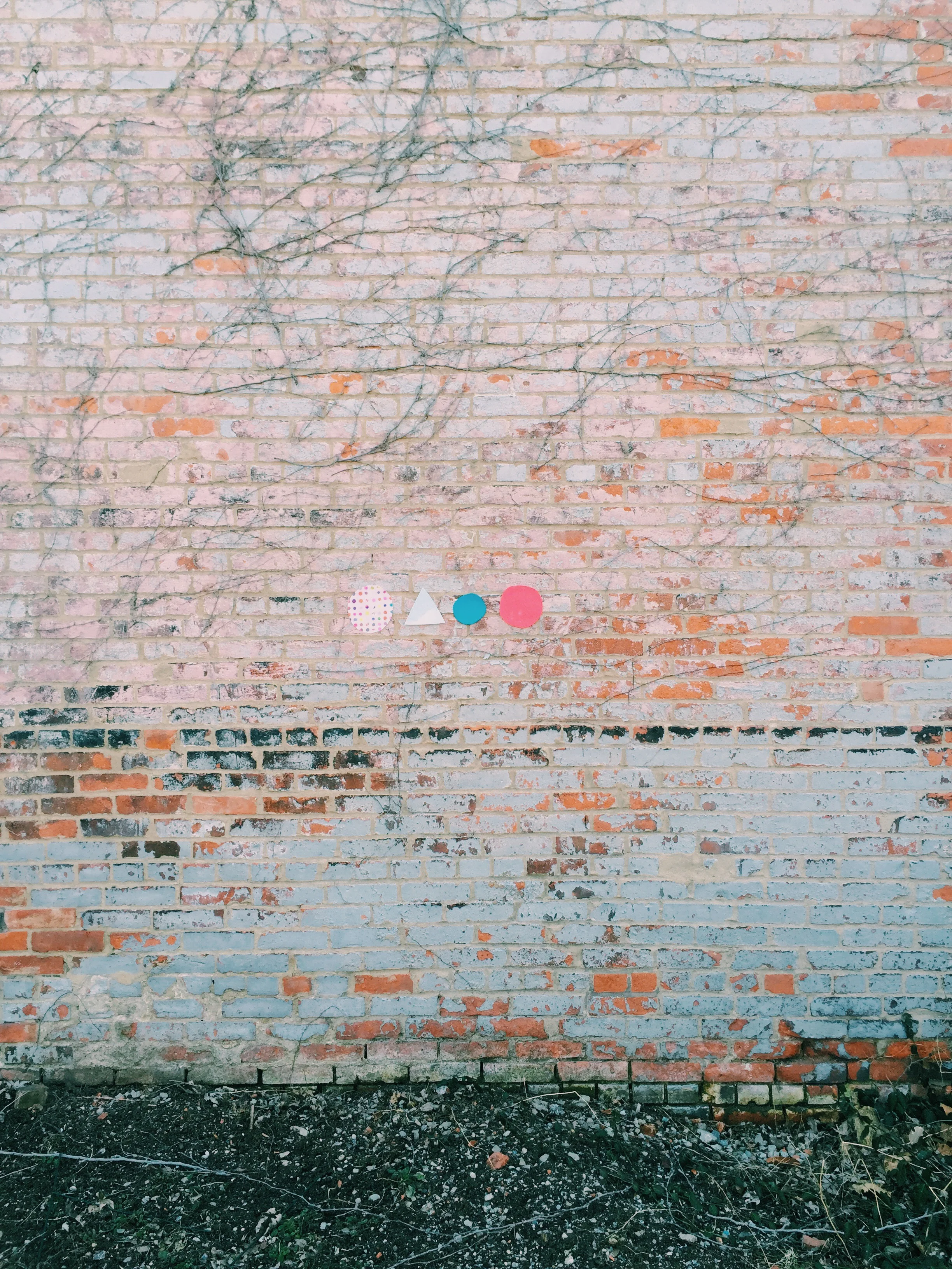 Rainbow wall