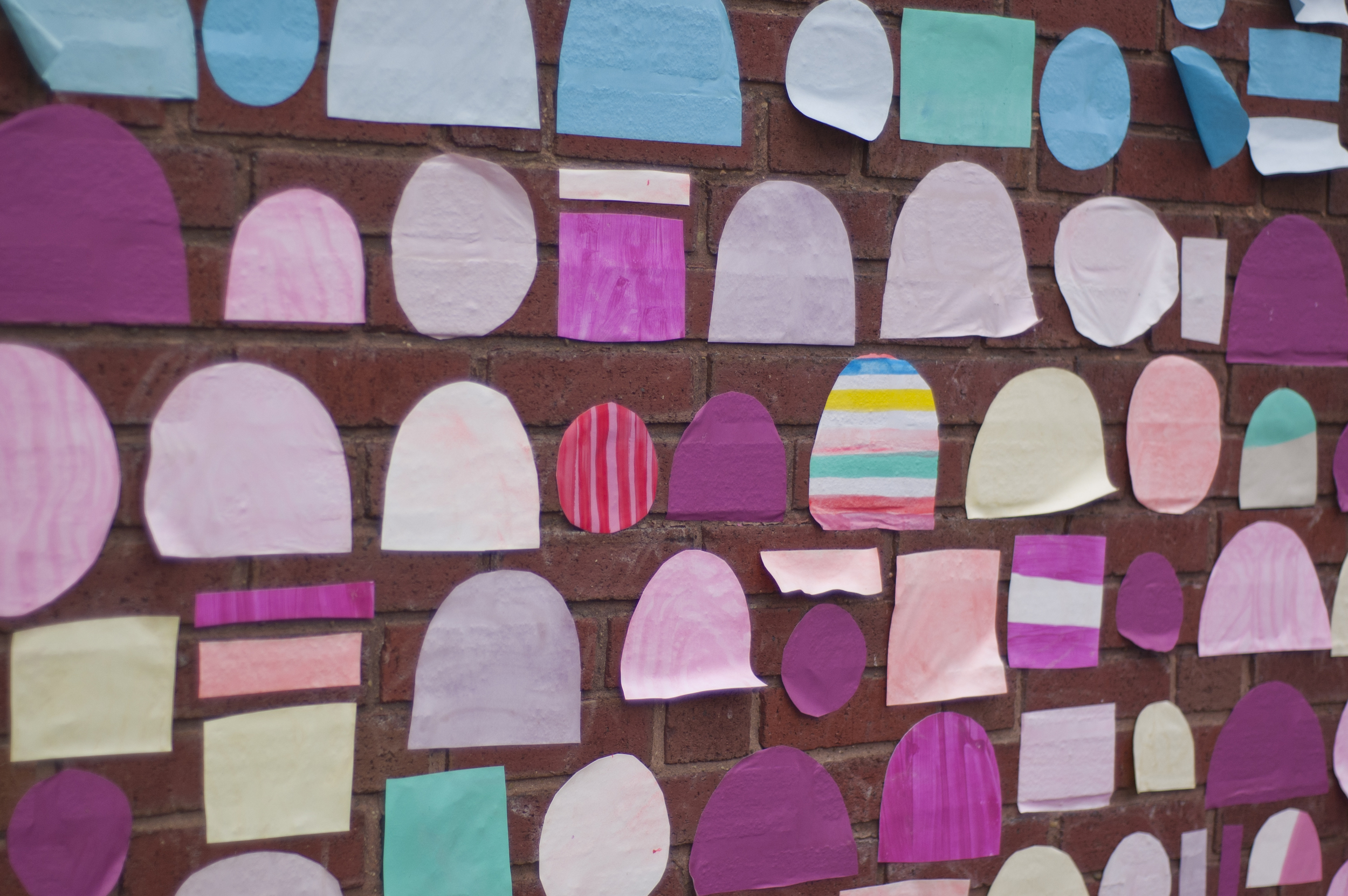 Tea House Paper (detail - after 2 weeks)