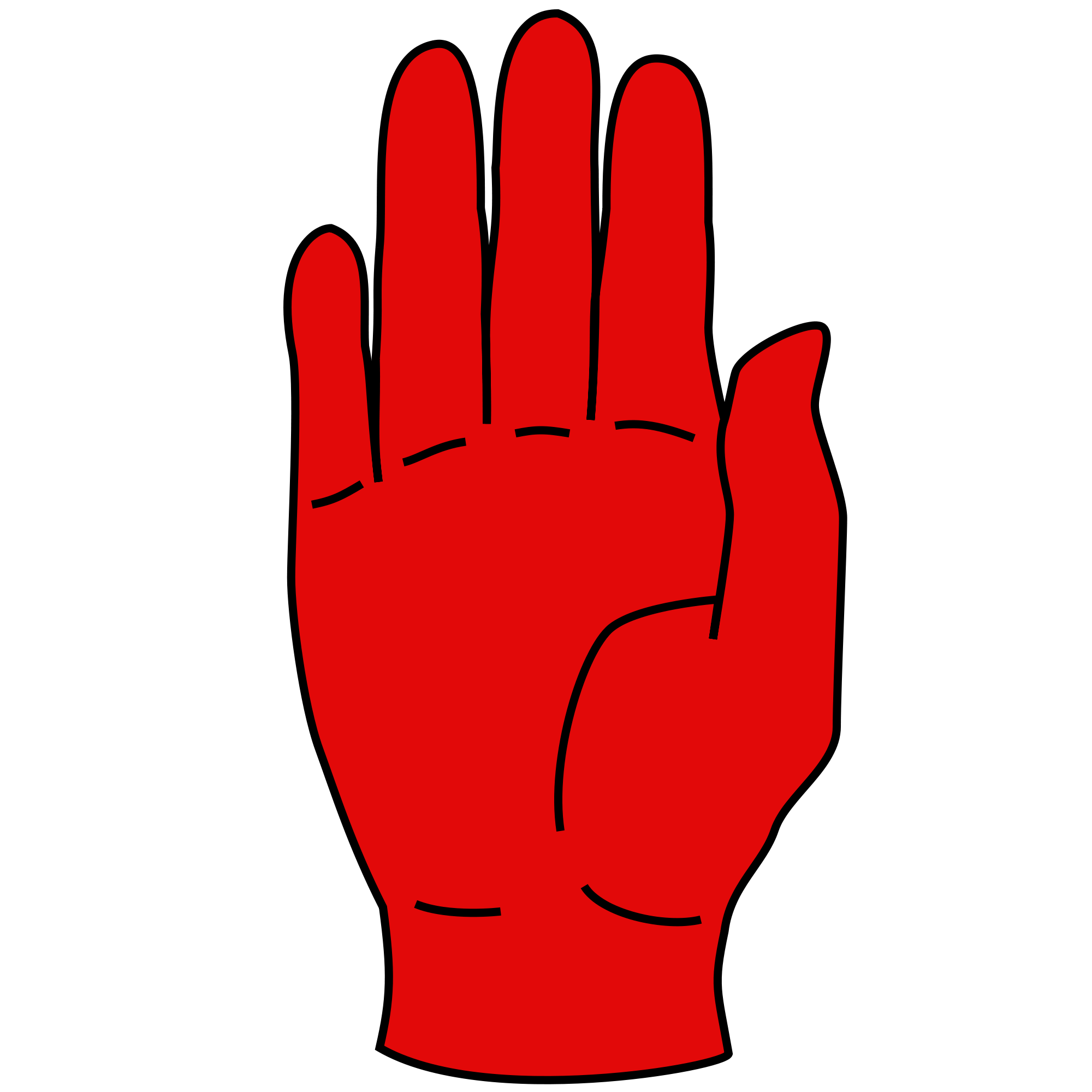 THE BLOOD RED HAND