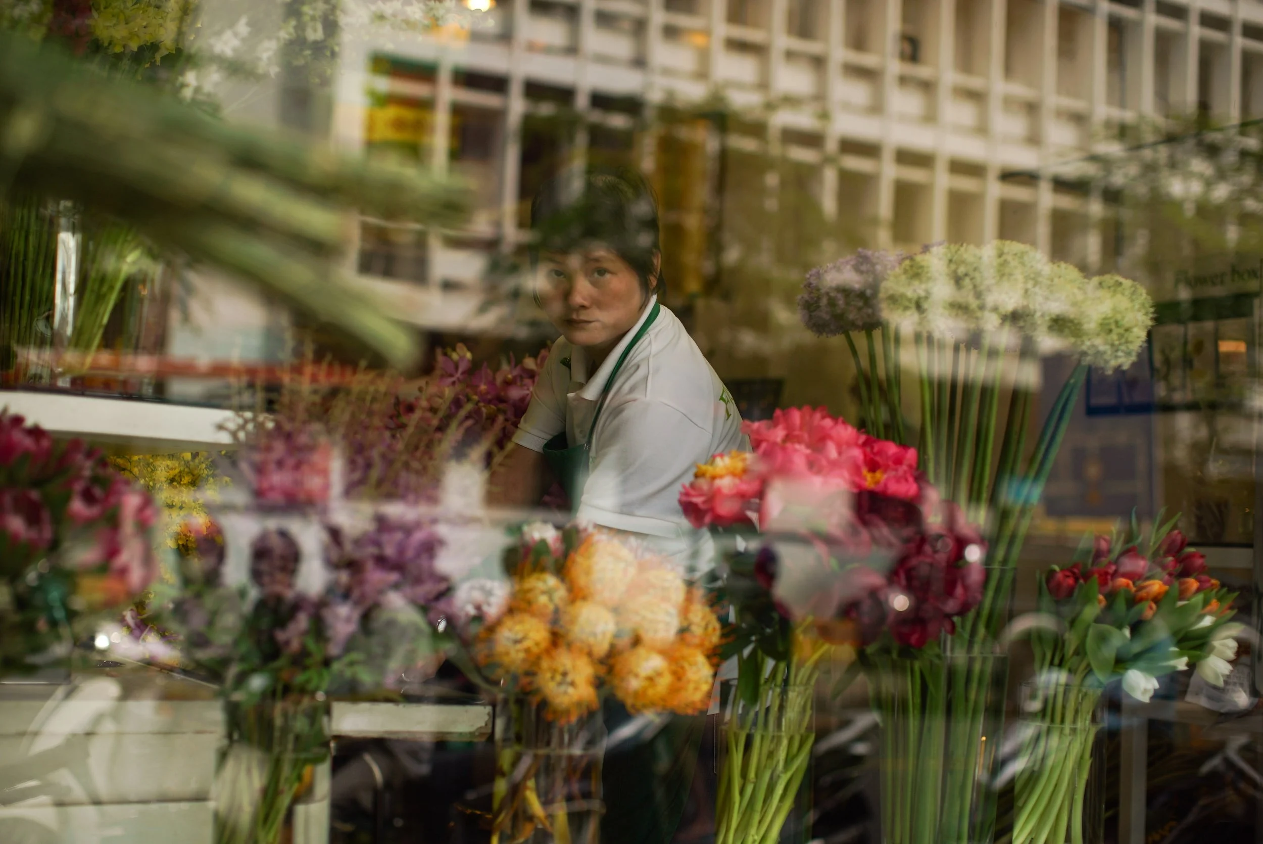 Flower vendor. Ho Chi Minh City, Vietnam (Copy)