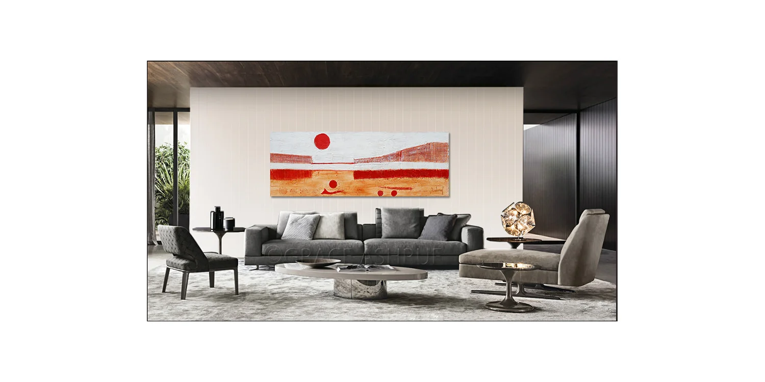 Painting 'Distant Hills' by Artist Grace Ashruf