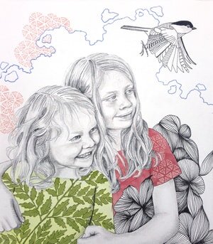 Håndtegnet Illustrationer og portrætter