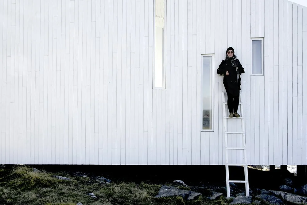  Jessica on a ladder 