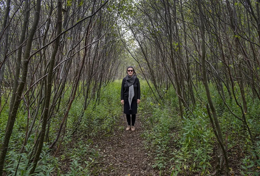  Jessica in the forest&nbsp; 