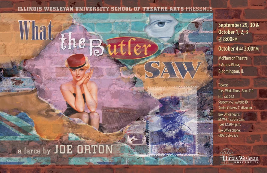 What The Butler Saw poster