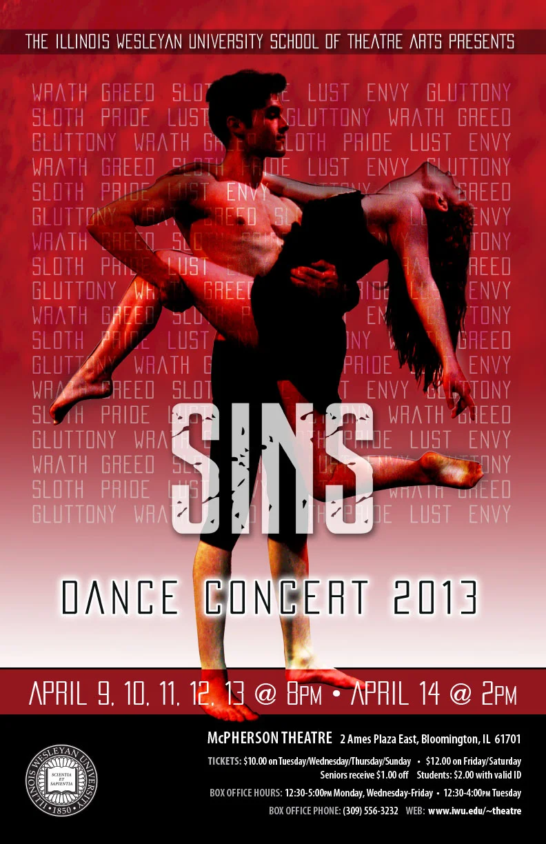 Dance Concert 2013 poster