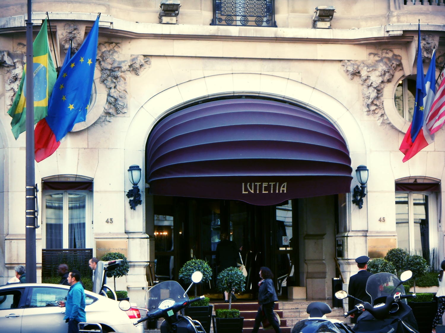 Hôtel LUTETIA, Left Bank, Paris