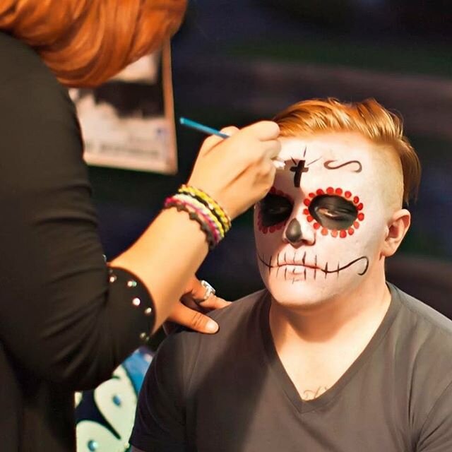 Can&rsquo;t have a Day of The Dead Festival without a little face paint! Tickets for Nashville and Memphis Day of the Dead Festivals coming soon! #dayofthedead