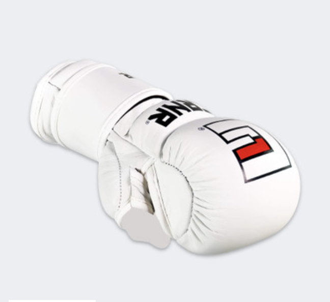ADULT PRIME MMA SPAR GLOVES  - WHITE