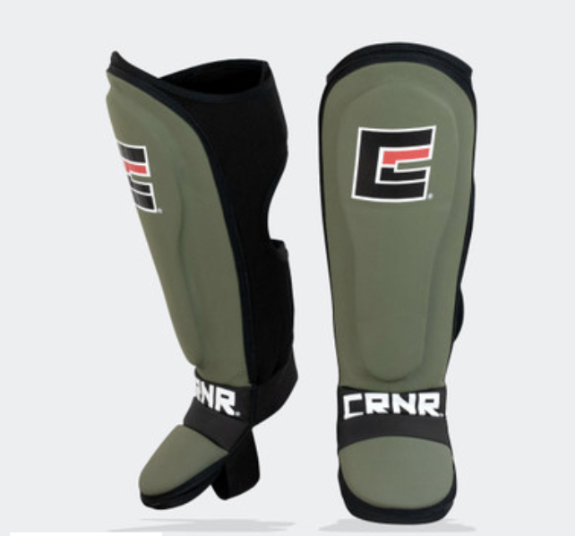 ADULT MMA SPAR SHIN GUARDS - GREEN