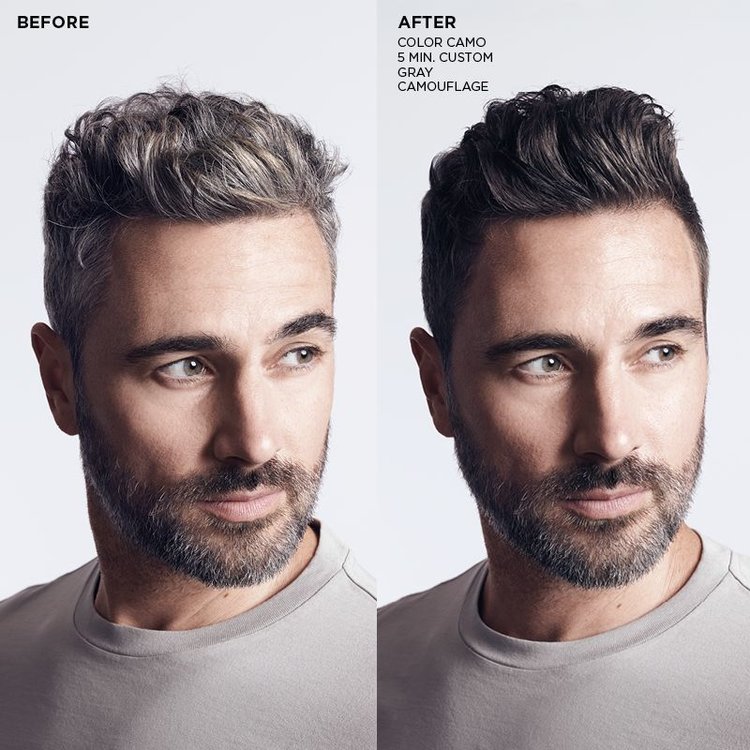 Men: Naturally blend your grey away and look younger in 5-10 minutes. —  SPARK SALON | Maple Grove, MN | 55311 | 55369