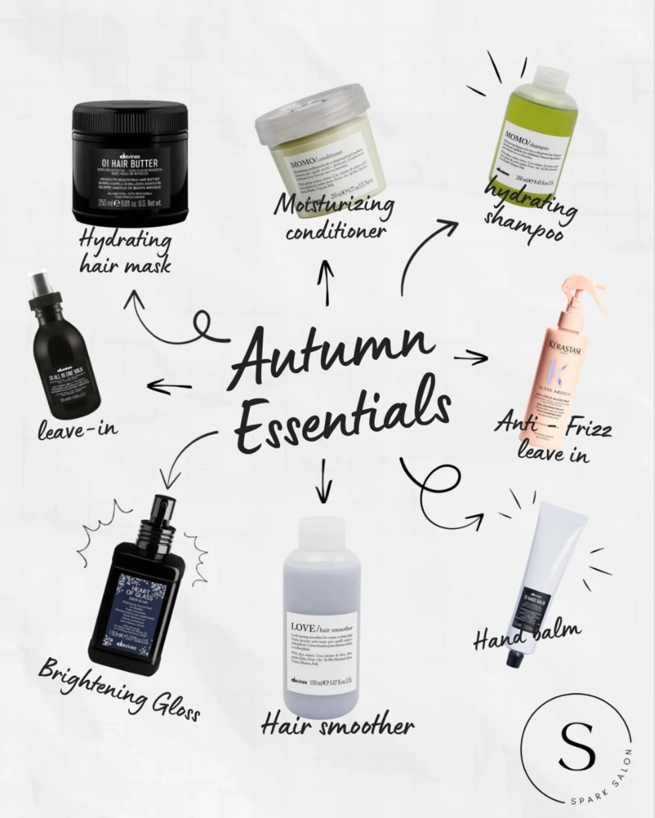 All of these products can be the recipe for success in your fall hair care routine🍂 ALL ON SALE THIS FRIDAY FOR 20% off

USE CODE : FRIYAY ONLINE &amp; IN STORE 

#fall #minnesota #haircare #minneapolis #maplegroveminnesota #maplegrovemn #maplegrove