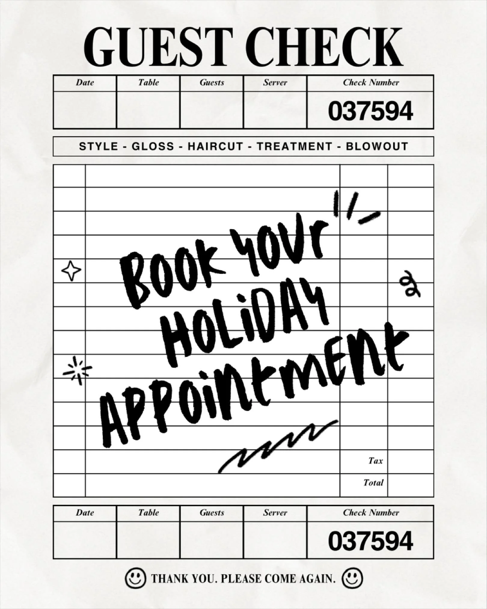 Order up! 🍽️✨
Your perfect holiday hair is waiting &mdash; book your appointment before it&rsquo;s too late!

#HolidayHair #HolidayGlam #BookNow #SalonSeason #HairAppointment #HolidayBookings #HairStylist
#minnesota #maplegrove #maplegrovemn