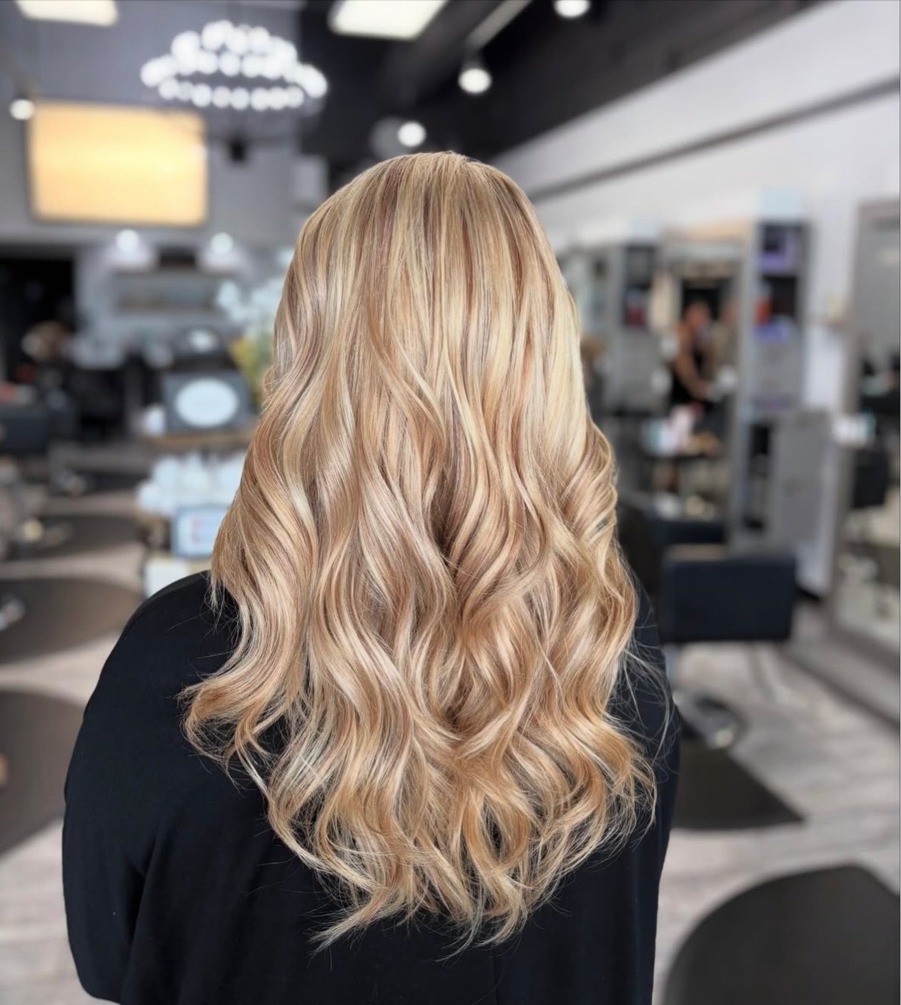 Blonde beauty doesn&rsquo;t stop at the appointment. 
Especially in winter, proper maintenance keeps your tone vibrant, your ends hydrated, and your hair glowing. Ask your Spark stylist about a customized winter-care routine. This look was done by @h