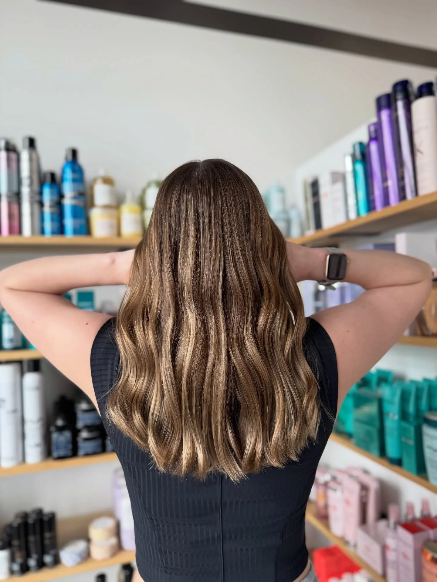 Sun-kissed brunette season. 

Dimensional ribbons, soft warmth, and that effortless glow that hits different in the sunshine ☀️ Obsessed with this rich brunette refresh created right here at Spark Salon.

Ready for your summer hair era? 

Look by @be