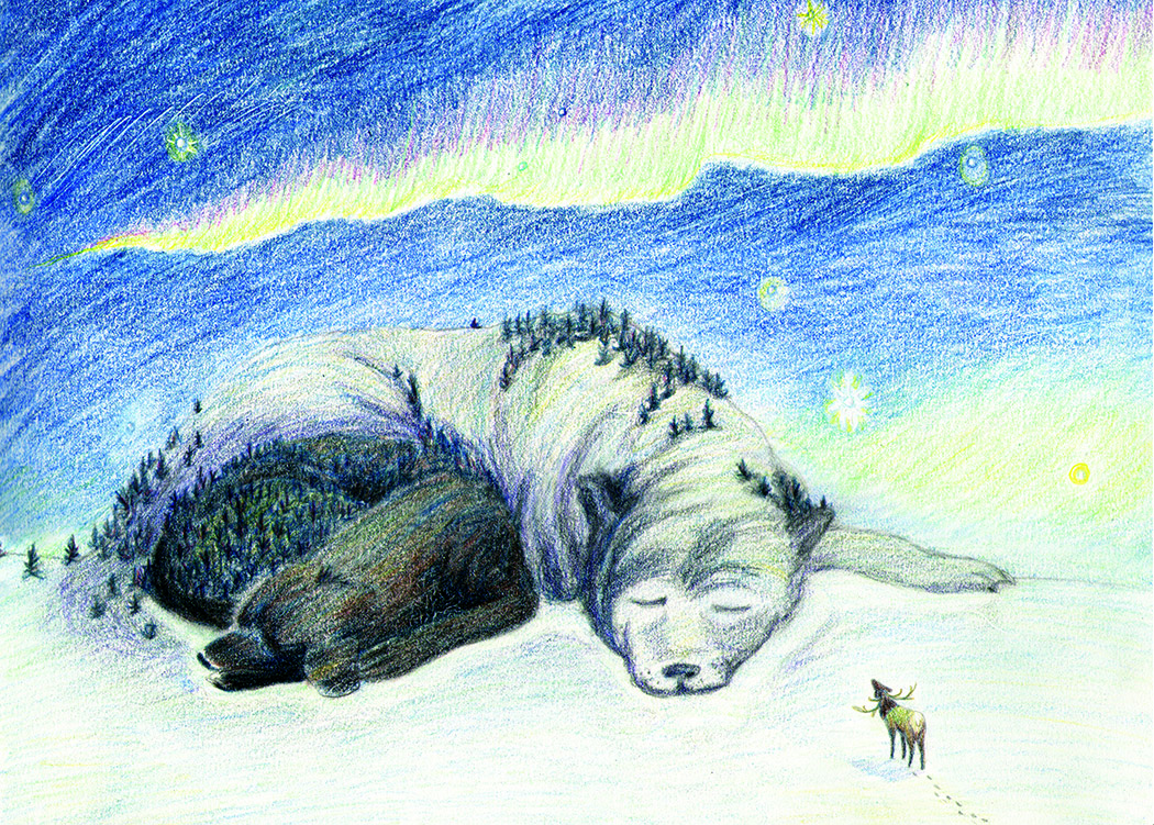 (image courtesy of Anna Cosper, www.annacosper.com, the world's best farm sitter, goat mlker, dog lover, and painter of my animals)