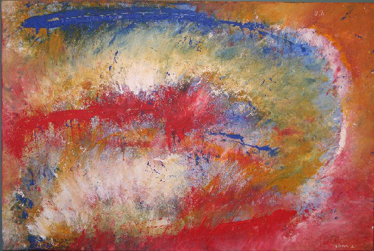  This poem is an Ekphrasis based on the acrylic “You Live Inside Your Ideas” by Ben Pohl 
