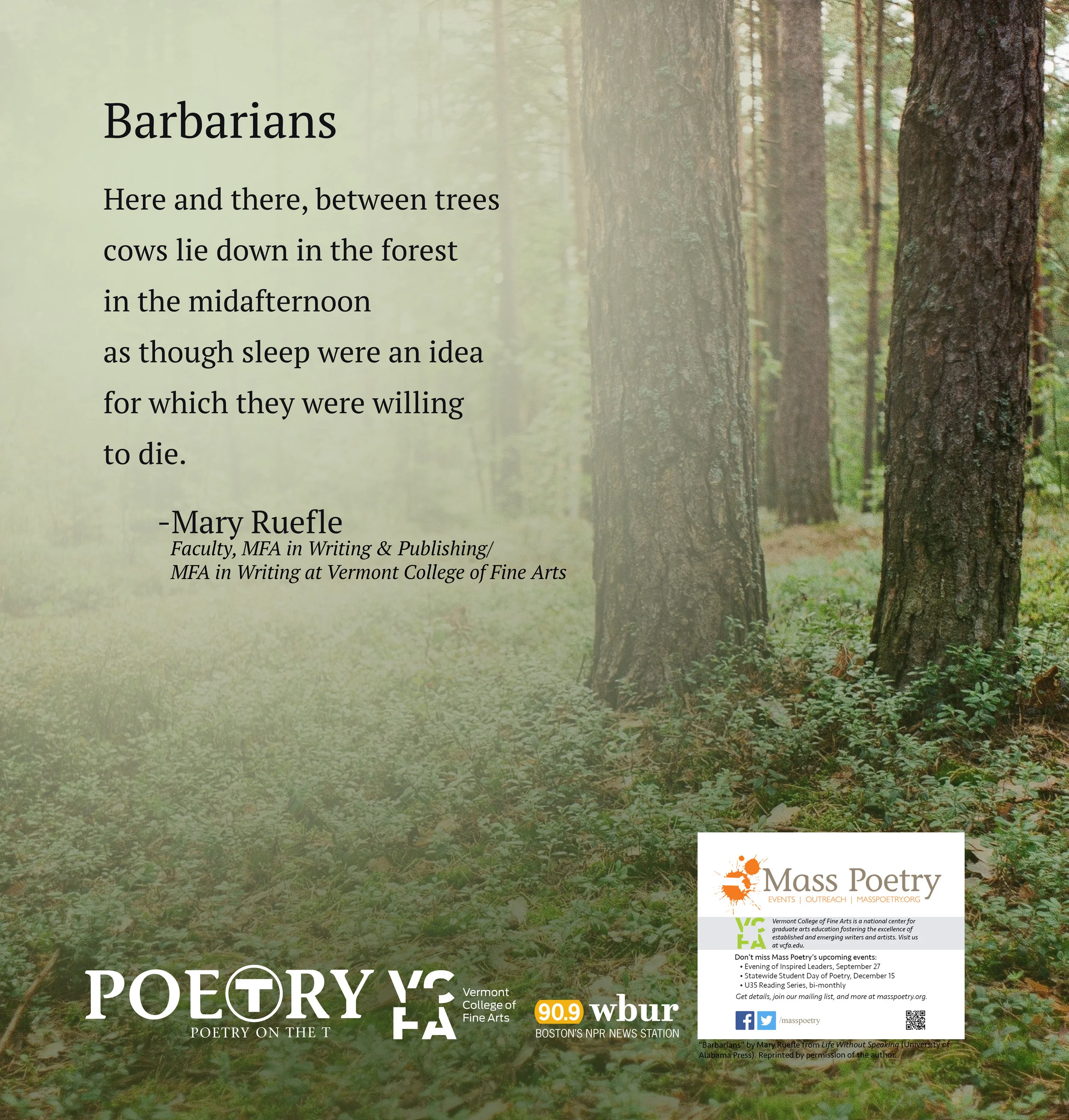Mary Ruefle, "Barbarians"