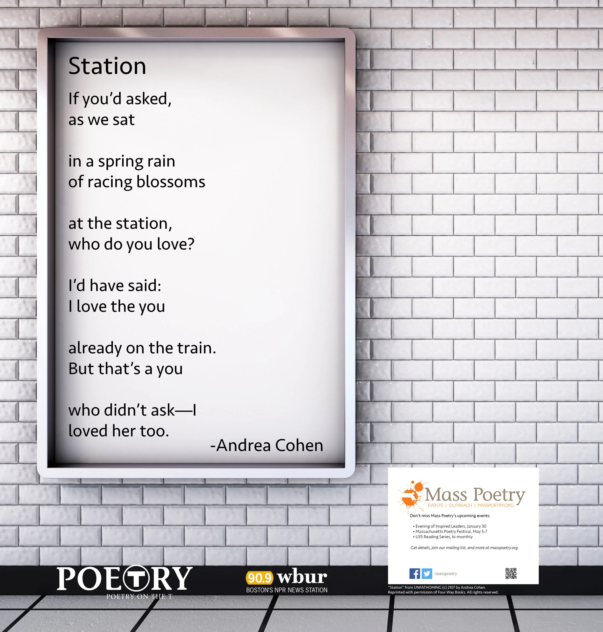 Andrea Cohen, "Station"