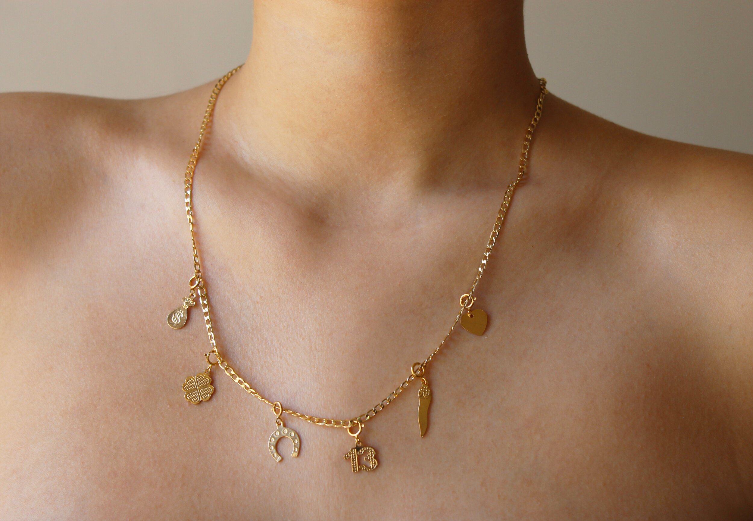 Charm Necklace Chains