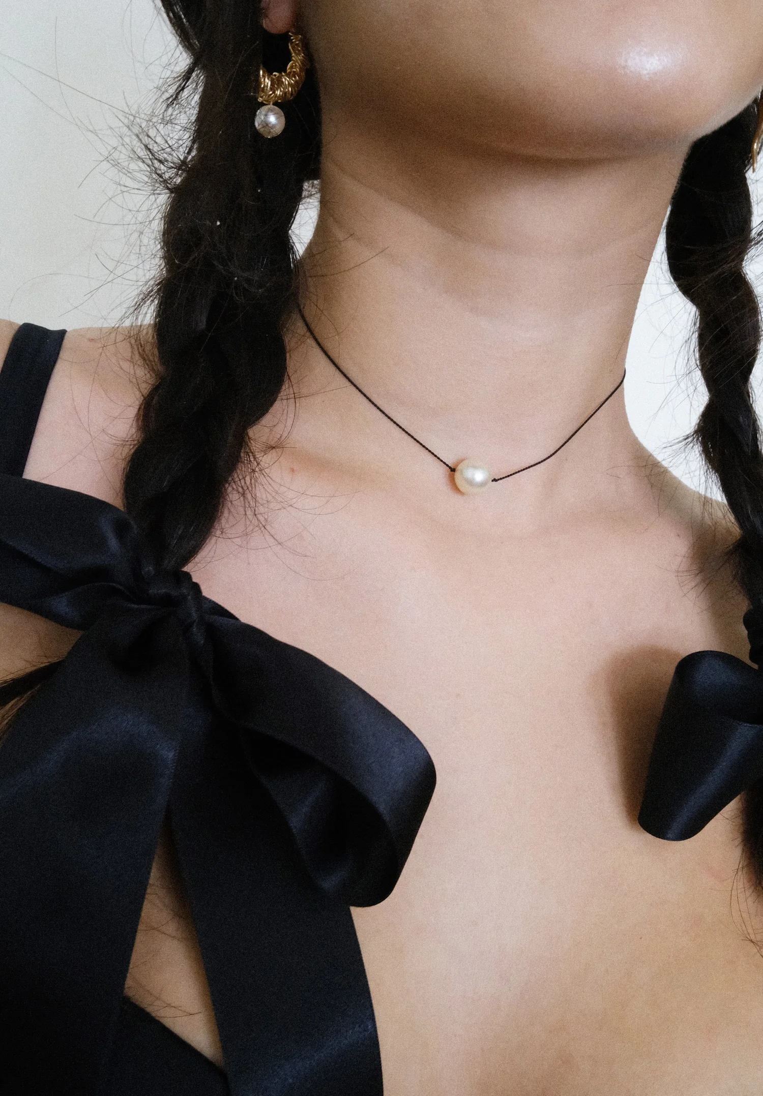 AMOUR DE VÉNUS SILK CORD CHOKER — Ventrone Chronicles