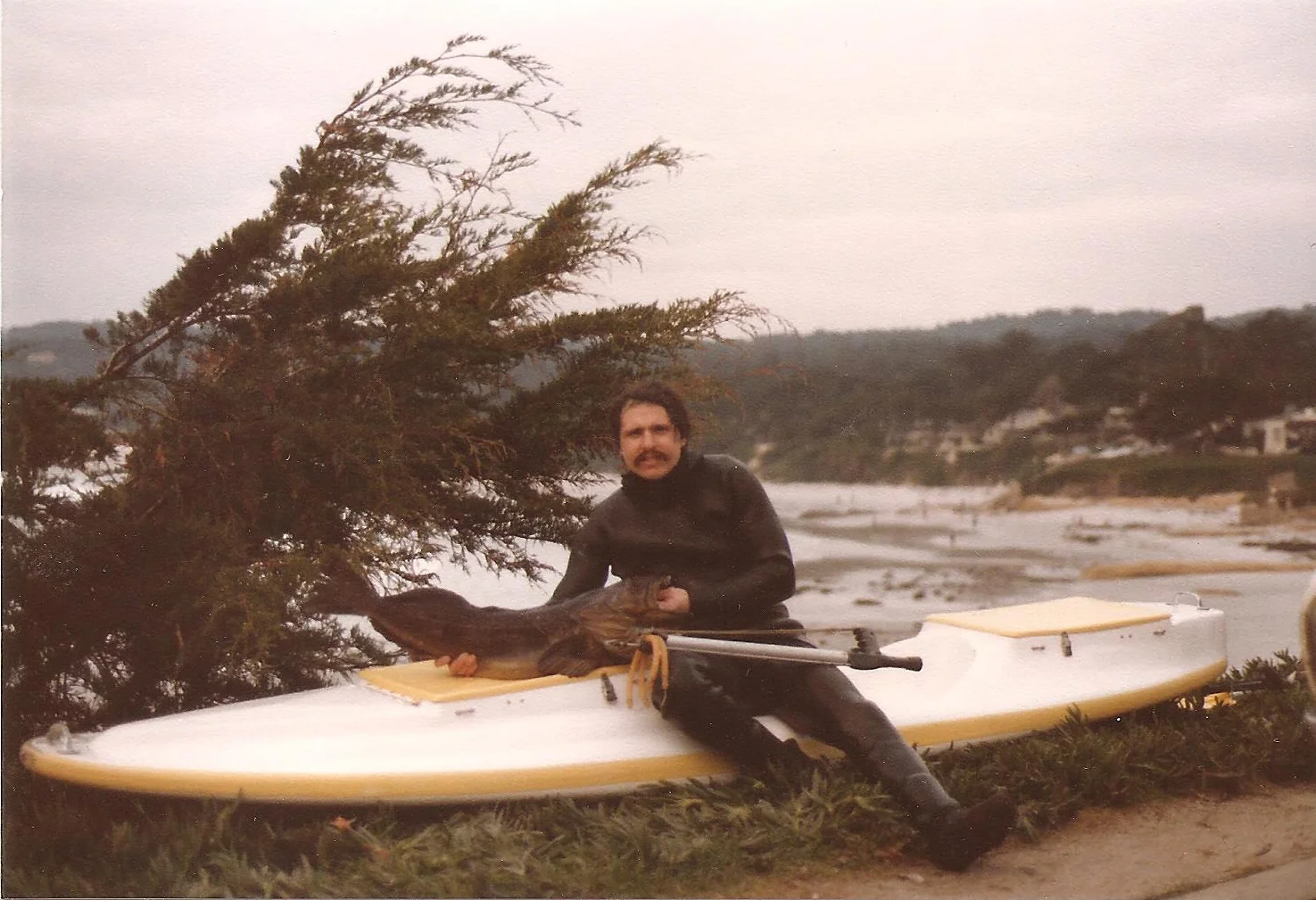 These classic dive boards are still used by Al and his son Kirk to access the hard to get reefs and kelp paddies.
