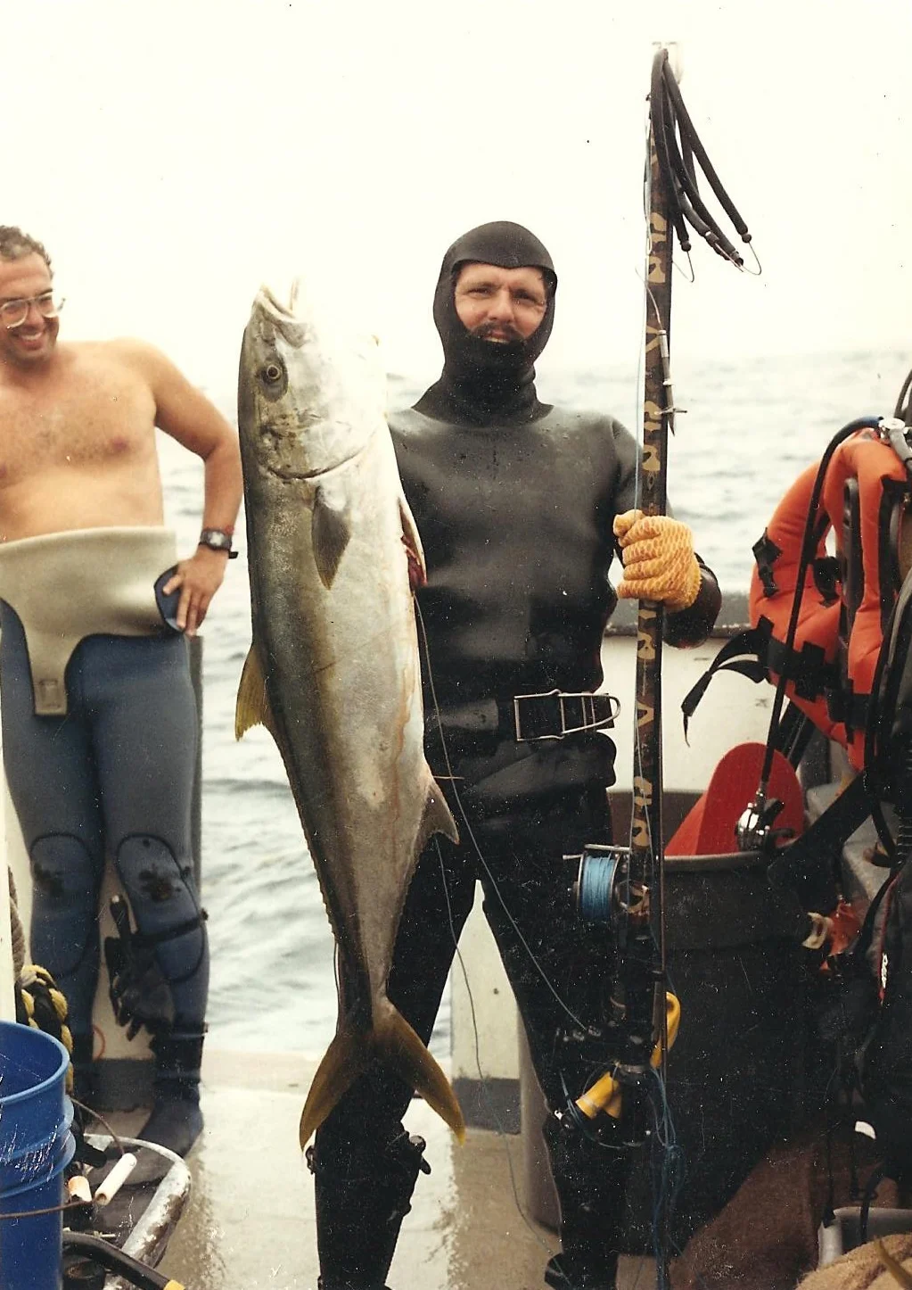 The story will be rich with the history of diving as seen in this classic Yellowtail shot. 