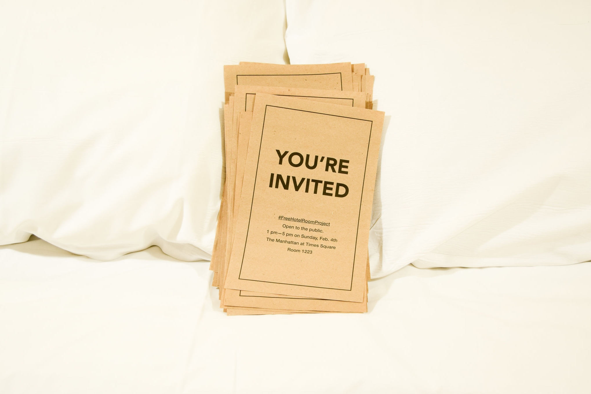 "Free Hotel Room Experience" Promo