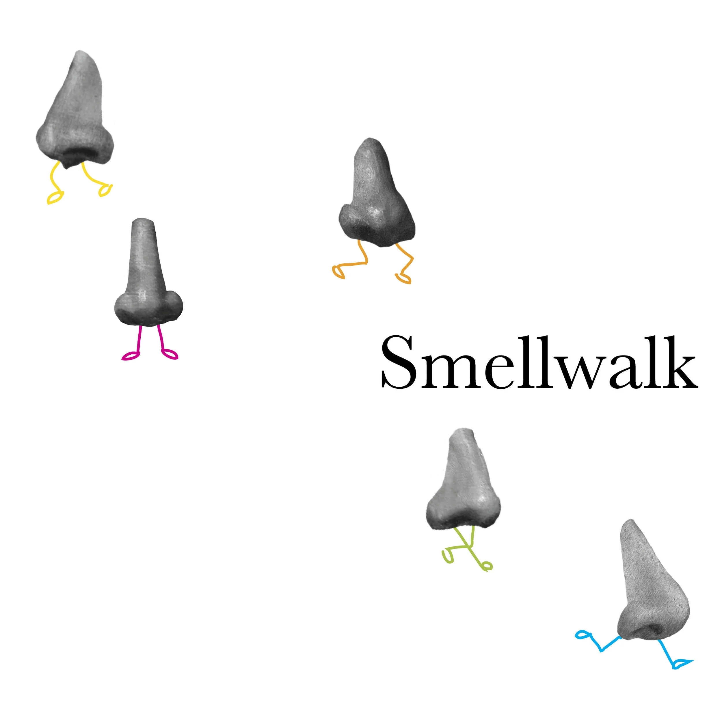 Future of StoryTelling Festival, "Smellwalk" Activity Poster