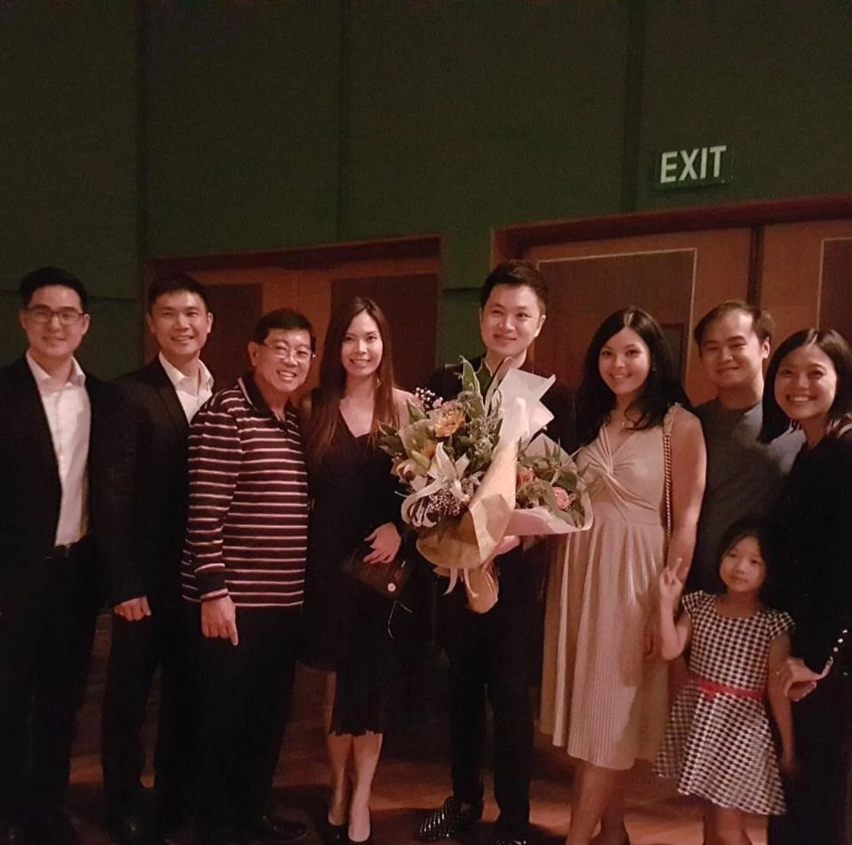 with my friend Evan, Feline and her family.JPG