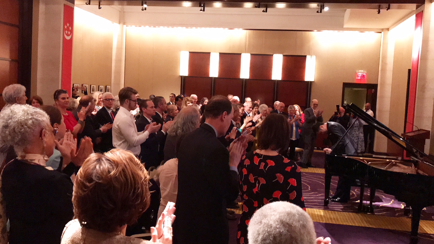 Standing ovation after Heegan's on the spot composition.JPG