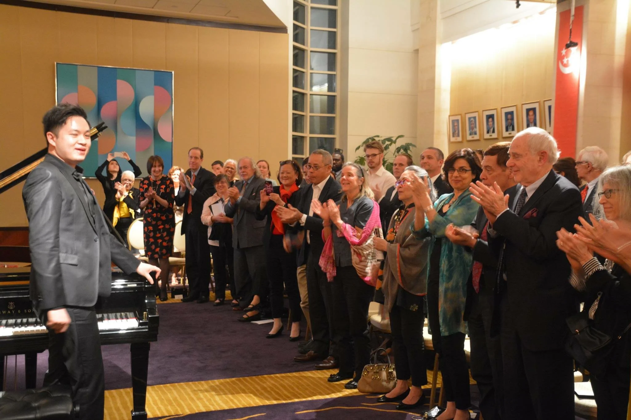 Standing ovation after encore performance.JPG