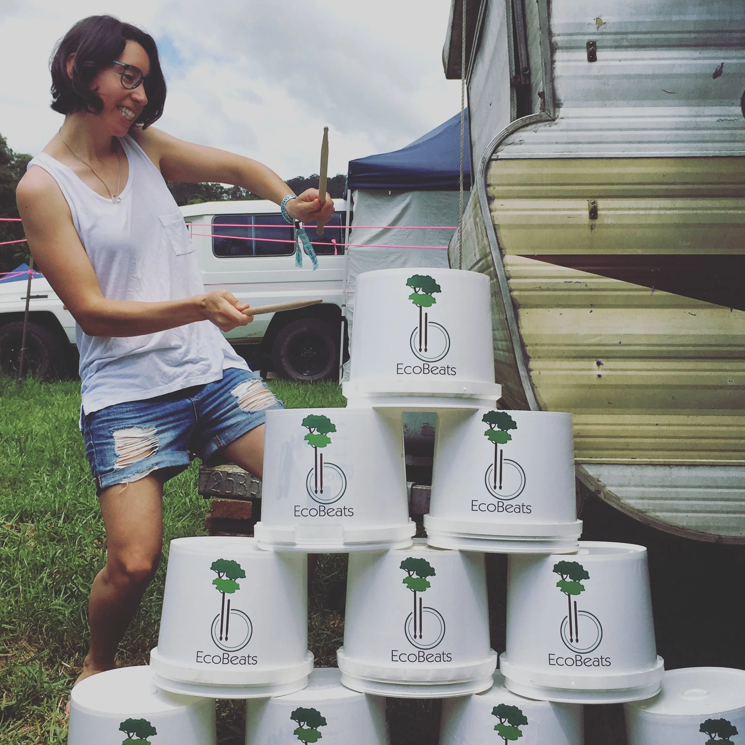 Recycled Bucket Drumming Workshop