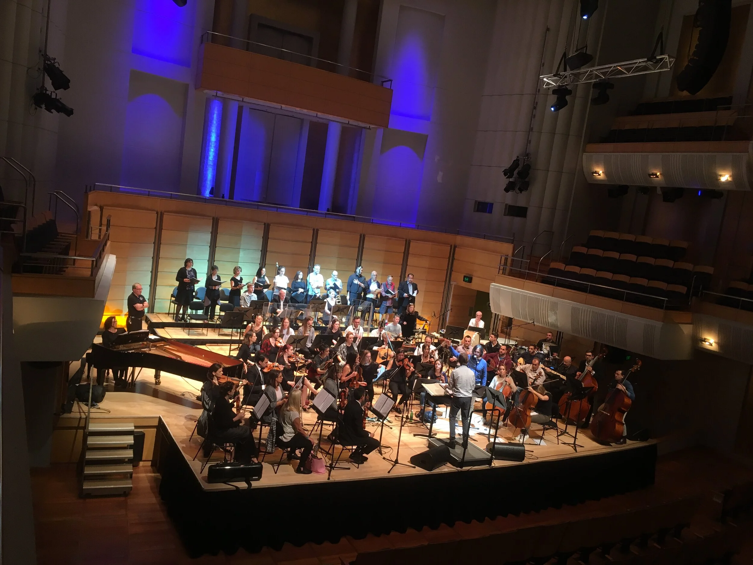 One of the many shows Nicola has stage managed at the City Recital Hall